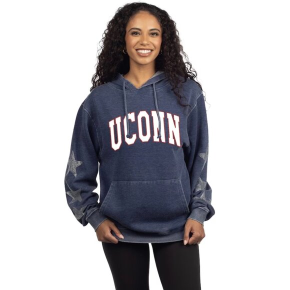 Chicka-D UCONN University of Connecticut Pullover Sweater Sweatshirt Size Large - Picture 1 of 12